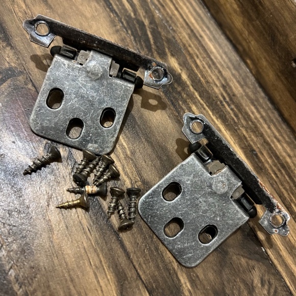 Hinge Pair w/Hardware - Picture 2 of 4